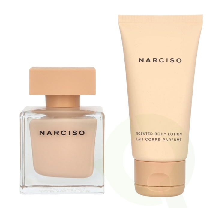 Narciso Rodriguez Narciso Poudree Giftset 100 ml Edp Spray 50ml/Body Lotion 50ml ryhmässä KAUNEUS JA TERVEYS / Lahjapakkaukset / Naisten lahjapakkaukset @ TP E-commerce Nordic AB (C79595)