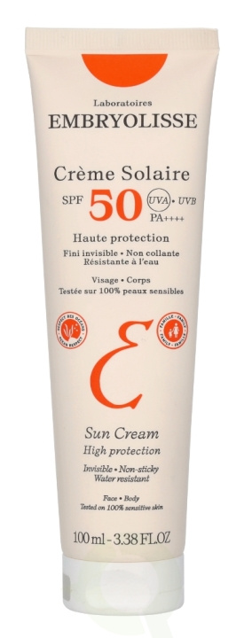 Embryolisse Sun Cream SPF50 100 ml ryhmässä KAUNEUS JA TERVEYS / Ihonhoito / Rusketus / Aurinkosuoja @ TP E-commerce Nordic AB (C79621)