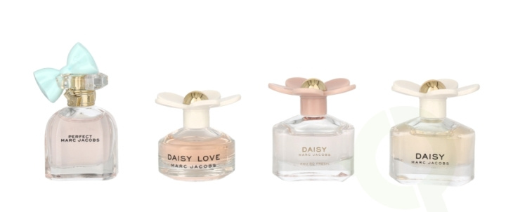 Marc Jacobs Minature Set Woman 17 ml Daisy 4ml/Daisy Eau So Fresh 4ml/Daisy Love 4ml/Perfect 5ml ryhmässä KAUNEUS JA TERVEYS / Lahjapakkaukset / Naisten lahjapakkaukset @ TP E-commerce Nordic AB (C79625)