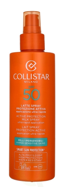 Collistar Active Protection Milk Spray SPF50 200 ml ryhmässä KAUNEUS JA TERVEYS / Ihonhoito / Rusketus / Aurinkosuoja @ TP E-commerce Nordic AB (C79637)