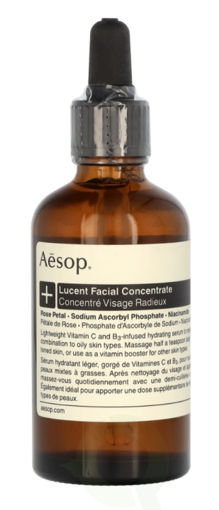 AESOP Lucent Facial Concentrate 60 ml ryhmässä KAUNEUS JA TERVEYS / Ihonhoito / Kasvot / Seerumit iholle @ TP E-commerce Nordic AB (C79655)