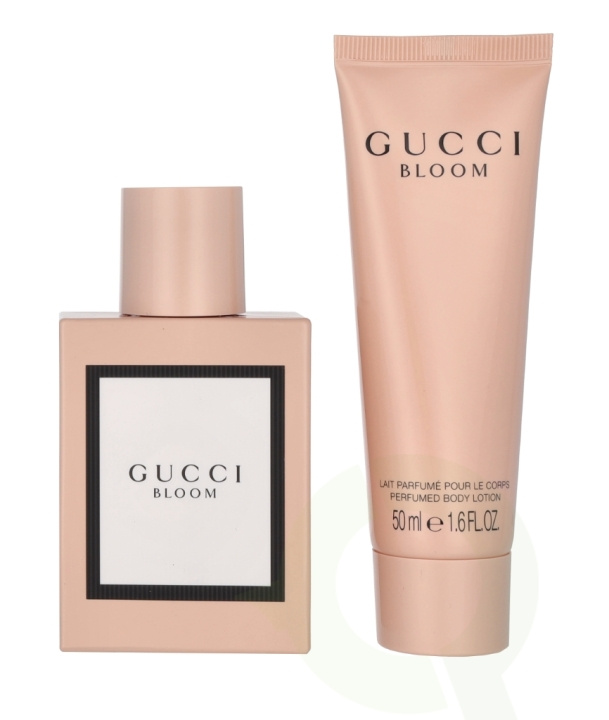 Gucci Bloom Giftset 100 ml Edp Spray 50ml/Body Lotion 50ml ryhmässä KAUNEUS JA TERVEYS / Lahjapakkaukset / Naisten lahjapakkaukset @ TP E-commerce Nordic AB (C79666)