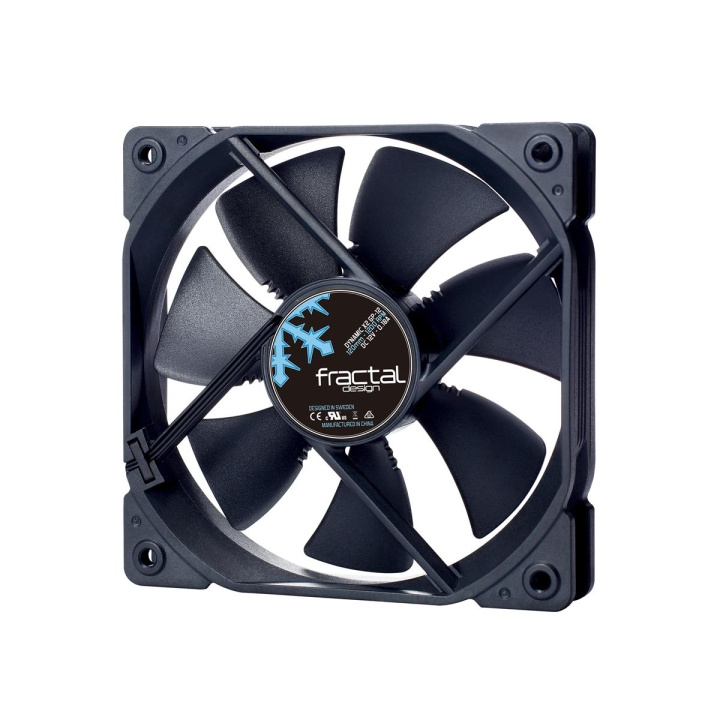 Fractal Design Dynamic X2 GP-12 120mm musta ryhmässä TIETOKOONET & TARVIKKEET / Tietokoneen komponentit / Jäähdytys / Alustan puhaltimet @ TP E-commerce Nordic AB (C79705)