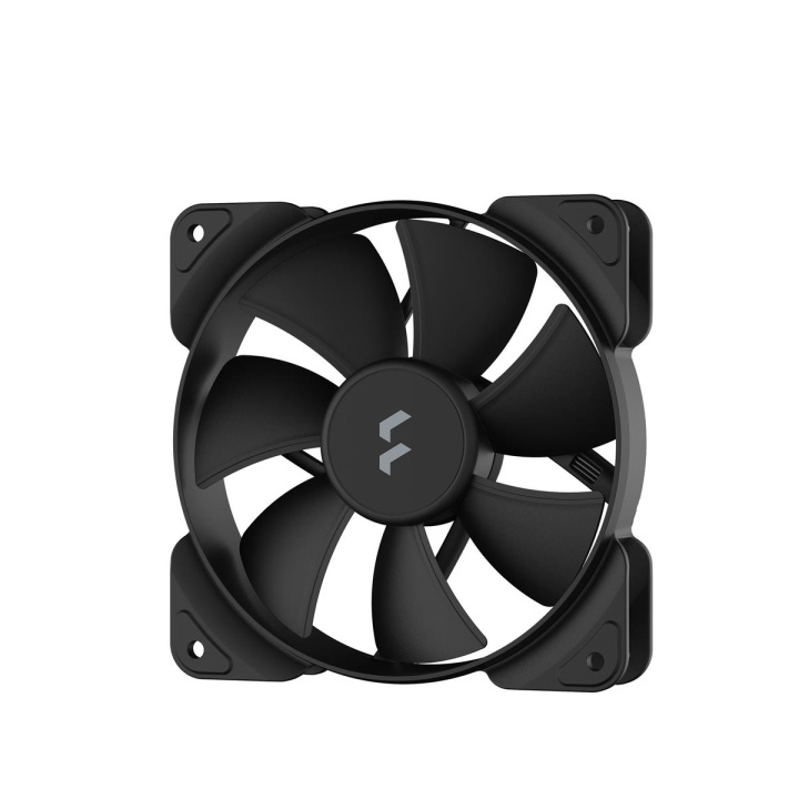 Fractal Design Aspect 12 Black ryhmässä TIETOKOONET & TARVIKKEET / Tietokoneen komponentit / Jäähdytys / Alustan puhaltimet @ TP E-commerce Nordic AB (C79722)