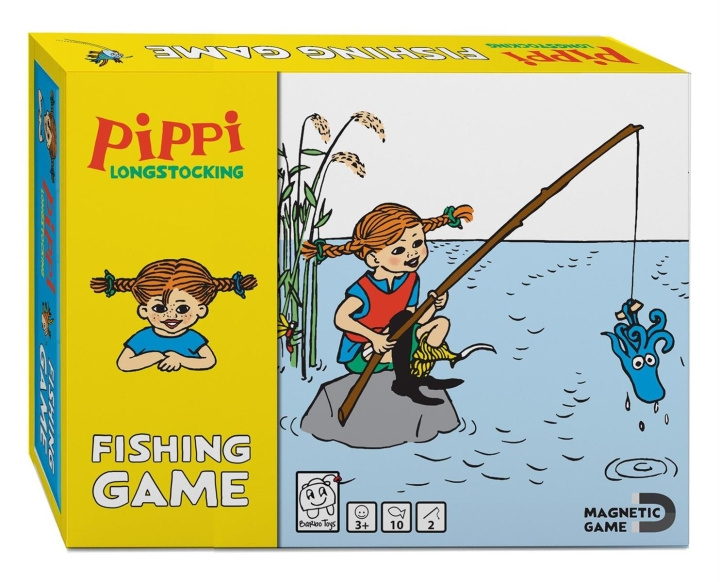 Barbo Toys Pippi Fiskespel ryhmässä LELUT, TUOTTEET LAPSILLE JA VAUVOILLE / Leikkikalut, Askartelu &Pelit / Seurapelit / Lasten pelit @ TP E-commerce Nordic AB (C79745)