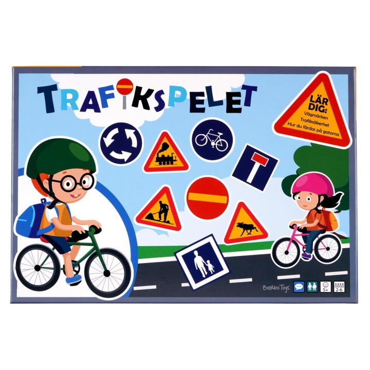 Barbo Toys Barbo Classic Trafikspelet (SE) ryhmässä LELUT, TUOTTEET LAPSILLE JA VAUVOILLE / Leikkikalut, Askartelu &Pelit / Seurapelit / Lasten pelit @ TP E-commerce Nordic AB (C79757)