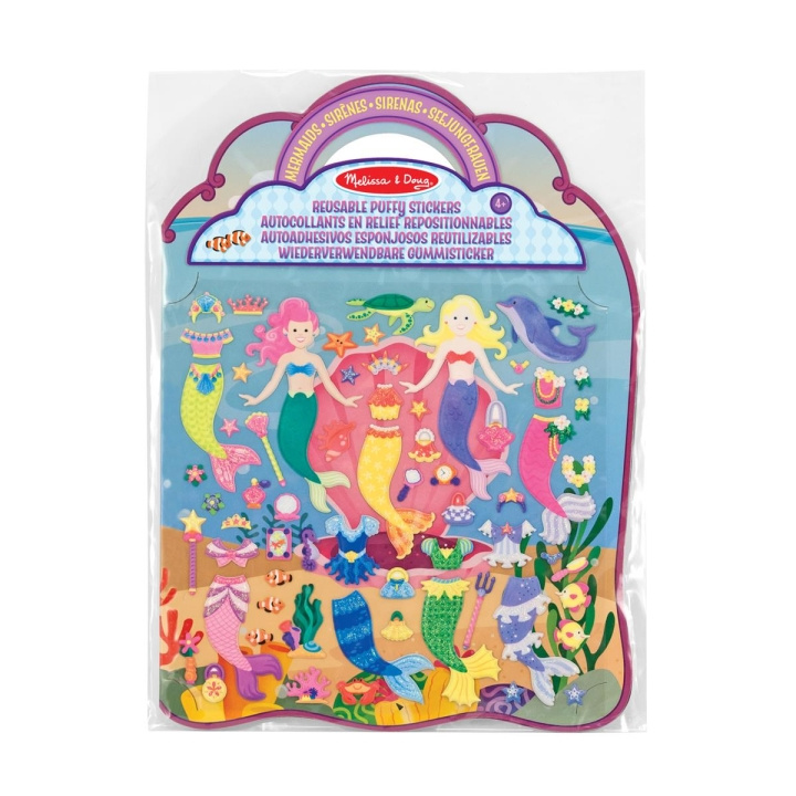 Melissa & Doug Uudelleenkäytettävä Puffy Tarrat Playset Mermaid ryhmässä LELUT, TUOTTEET LAPSILLE JA VAUVOILLE / Leikkikalut, Askartelu &Pelit / Käsityöt @ TP E-commerce Nordic AB (C79763)