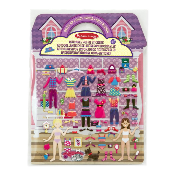 Melissa & Doug Uudelleenkäytettäviä Puffy Tarrat Playset Dress-Up ryhmässä LELUT, TUOTTEET LAPSILLE JA VAUVOILLE / Leikkikalut, Askartelu &Pelit / Käsityöt @ TP E-commerce Nordic AB (C79766)