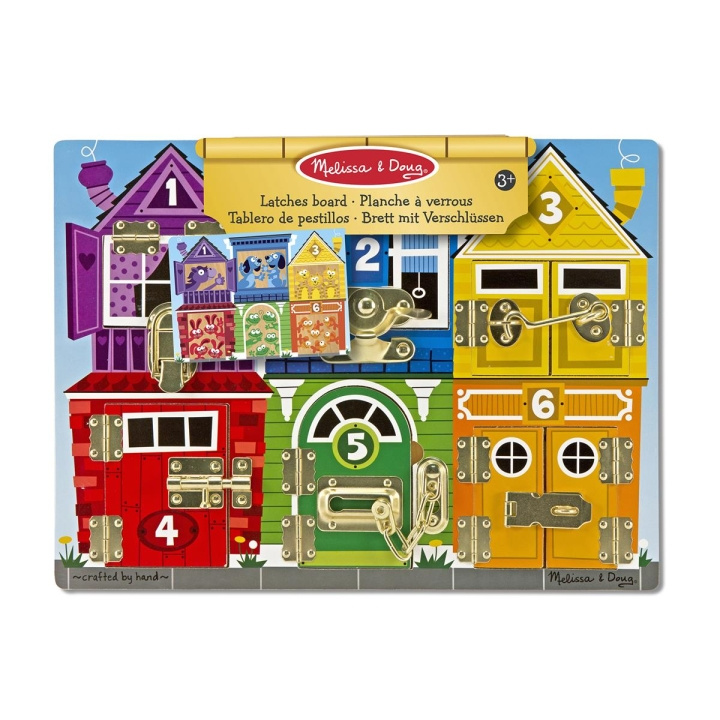 Melissa & Doug Puinen Activity Board salvat ryhmässä LELUT, TUOTTEET LAPSILLE JA VAUVOILLE / Lelut vauvoille (0-3v) / Toiminnalliset lelut @ TP E-commerce Nordic AB (C79789)