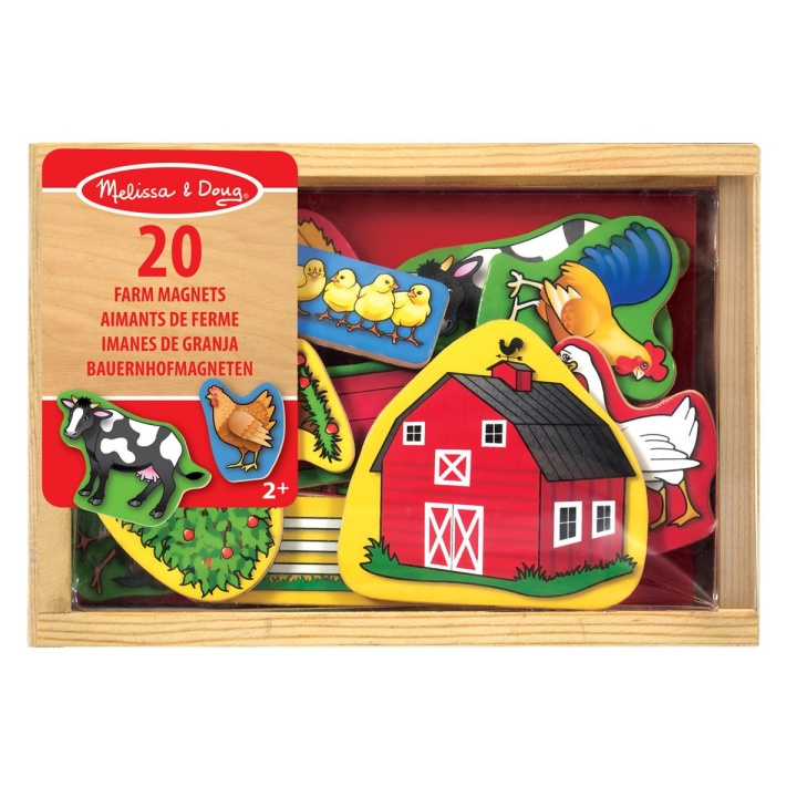 Melissa & Doug Puiset magneetit maatila ryhmässä LELUT, TUOTTEET LAPSILLE JA VAUVOILLE / Leikkikalut, Askartelu &Pelit / Käsityöt @ TP E-commerce Nordic AB (C79793)