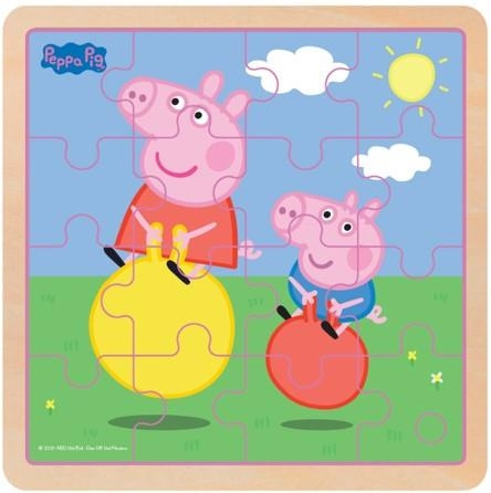 Barbo Toys Peppa Pig puinen palapeli pomppupallo ryhmässä LELUT, TUOTTEET LAPSILLE JA VAUVOILLE / Leikkikalut, Askartelu &Pelit / Palapelit @ TP E-commerce Nordic AB (C79836)