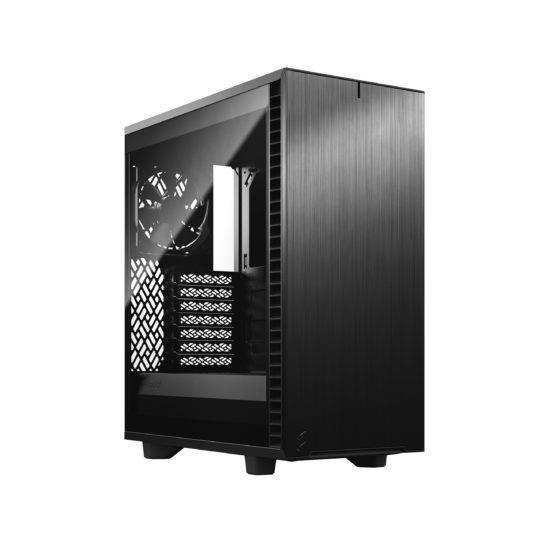 Fractal Design Define 7 Compact Musta TG ryhmässä TIETOKOONET & TARVIKKEET / Tietokoneen komponentit / Asennuspohja @ TP E-commerce Nordic AB (C79883)