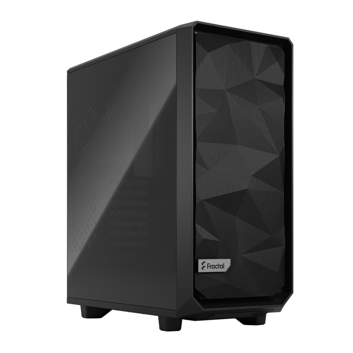 Fractal Design Meshify 2 Compact Musta TG Tumma ryhmässä TIETOKOONET & TARVIKKEET / Tietokoneen komponentit / Asennuspohja @ TP E-commerce Nordic AB (C79892)