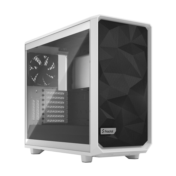 Fractal Design Meshify 2 Valkoinen TG Kirkas ryhmässä TIETOKOONET & TARVIKKEET / Tietokoneen komponentit / Asennuspohja @ TP E-commerce Nordic AB (C79897)