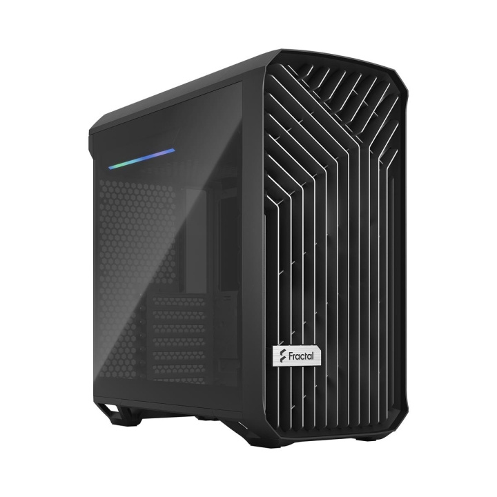 Fractal Design Torrent Compact Musta TG Tumma sävy ryhmässä TIETOKOONET & TARVIKKEET / Tietokoneen komponentit / Asennuspohja @ TP E-commerce Nordic AB (C79913)