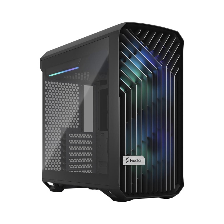 Fractal Design Torrent Compact RGB musta TG Light Tint ryhmässä TIETOKOONET & TARVIKKEET / Tietokoneen komponentit / Asennuspohja @ TP E-commerce Nordic AB (C79914)