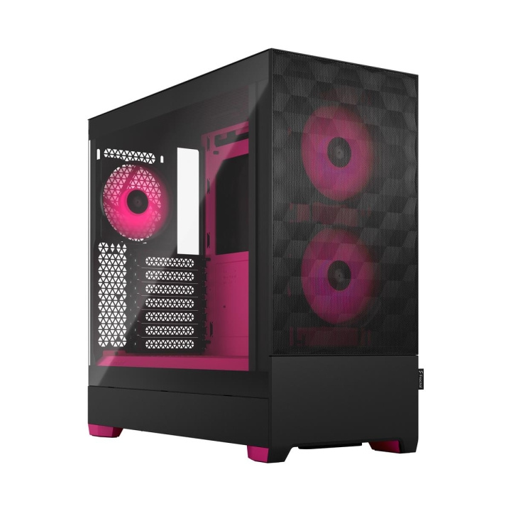 Fractal Design Pop Air RGB Magenta Core TG Kirkas sävy ryhmässä TIETOKOONET & TARVIKKEET / Tietokoneen komponentit / Asennuspohja @ TP E-commerce Nordic AB (C79927)