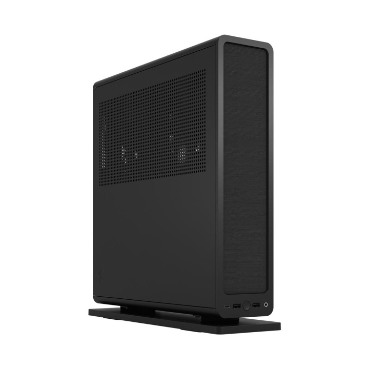 Fractal Design Ridge Black mITX ryhmässä TIETOKOONET & TARVIKKEET / Tietokoneen komponentit / Asennuspohja @ TP E-commerce Nordic AB (C79949)