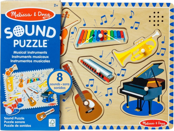 Melissa & Doug Sound Puzzle soittimet ryhmässä LELUT, TUOTTEET LAPSILLE JA VAUVOILLE / Leikkikalut, Askartelu &Pelit / Palapelit @ TP E-commerce Nordic AB (C79996)