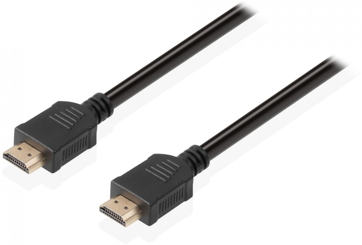 Cablexpert HDMI High Speed with Ethernet -kaapeli, 3 m, musta ryhmässä KODINELEKTRONIIKKA / Kaapelit & Sovittimet / HDMI / Kaapelit @ TP E-commerce Nordic AB (C80016)