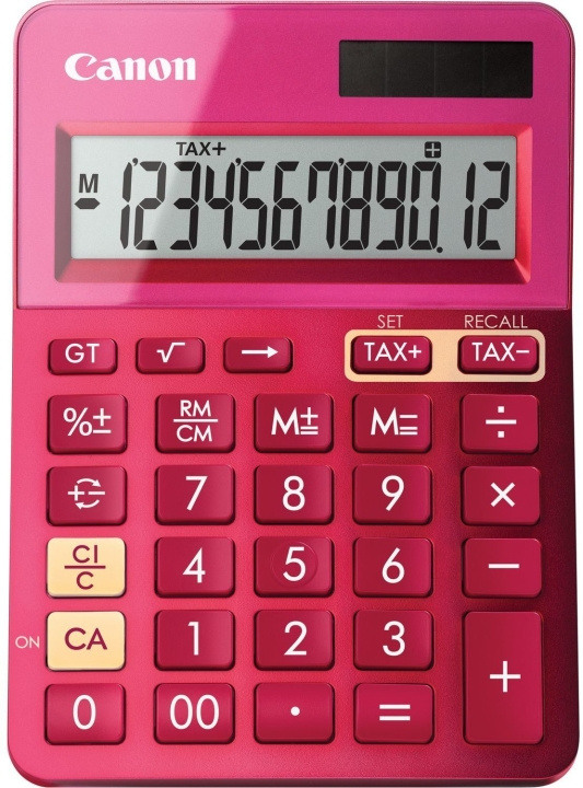 Canon LS-123K calculator, pinkki ryhmässä KOTI, TALOUS JA PUUTARHA / Toimistotuotteet / Muut @ TP E-commerce Nordic AB (C80178)