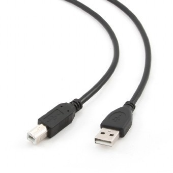 Cablexpert USB 2.0 A - B, uros - uros -kaapeli, 4,5 m ryhmässä TIETOKOONET & TARVIKKEET / Kaapelit & Sovittimet / USB / USB-A @ TP E-commerce Nordic AB (C80184)