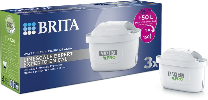 BRITA Maxtra Pro Limescale -kalkinpoistosuodatin, 3 kpl ryhmässä KOTI, TALOUS JA PUUTARHA / Keittiövälineet / Muut keittivälineet @ TP E-commerce Nordic AB (C80445)