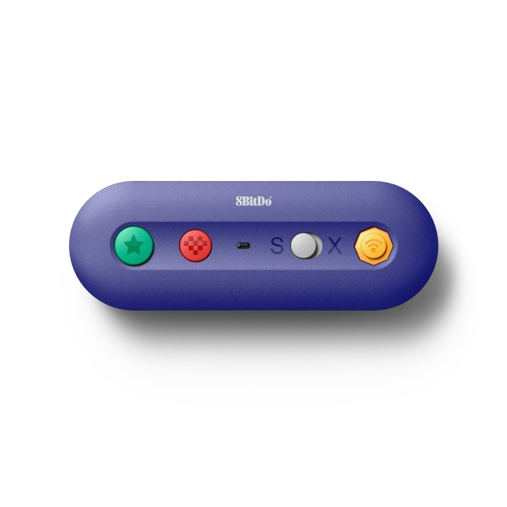 8Bitdo Gamecube-ohjaimen sovitin 8Bitdo ryhmässä KODINELEKTRONIIKKA / Pelikonsolit & Tarvikkeet / Nintendo GameCube @ TP E-commerce Nordic AB (C80529)