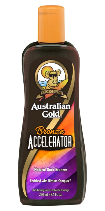 Australian Gold Bronze Accelerator Tumma rusketusvoide 250 ml ryhmässä KAUNEUS JA TERVEYS / Ihonhoito / Rusketus / Aurinkosuoja @ TP E-commerce Nordic AB (C80593)