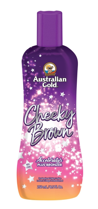 Australian Gold Cheeky Brown Accelerator Plus Bronzer Lotion 250 ml ryhmässä KAUNEUS JA TERVEYS / Ihonhoito / Rusketus / Itseruskettava @ TP E-commerce Nordic AB (C80594)