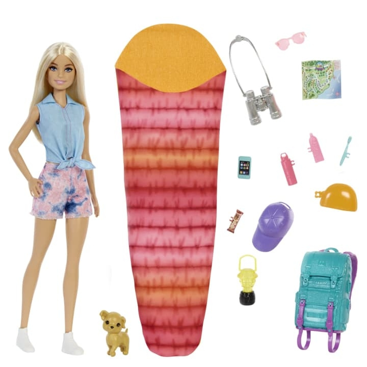 Barbie Leirintänukke ja koiranpentu - Malibu (HDF73) ryhmässä LELUT, TUOTTEET LAPSILLE JA VAUVOILLE / Leikkikalut, Askartelu &Pelit / Nuket & Tarvikkeet @ TP E-commerce Nordic AB (C80628)