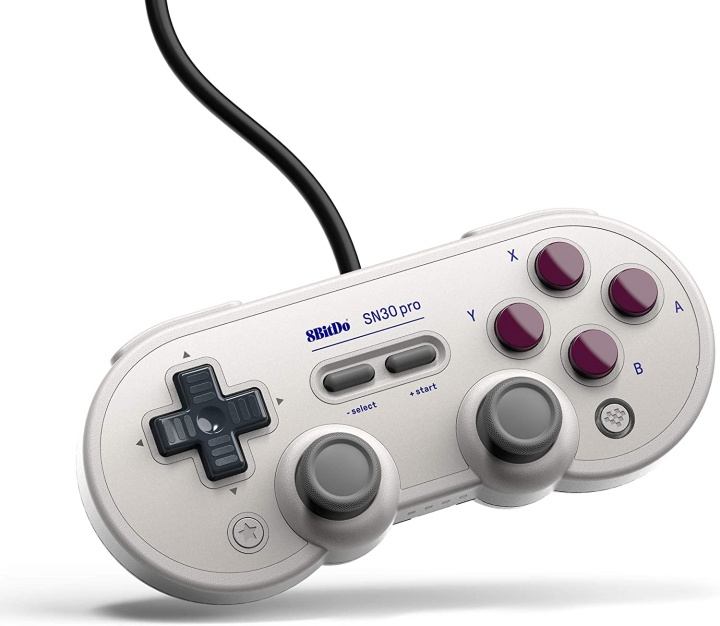 8Bitdo SN30 Pro USB Gamepad G Edition ryhmässä KODINELEKTRONIIKKA / Pelikonsolit & Tarvikkeet / Nintendo Switch / Tarvikkeet @ TP E-commerce Nordic AB (C80630)