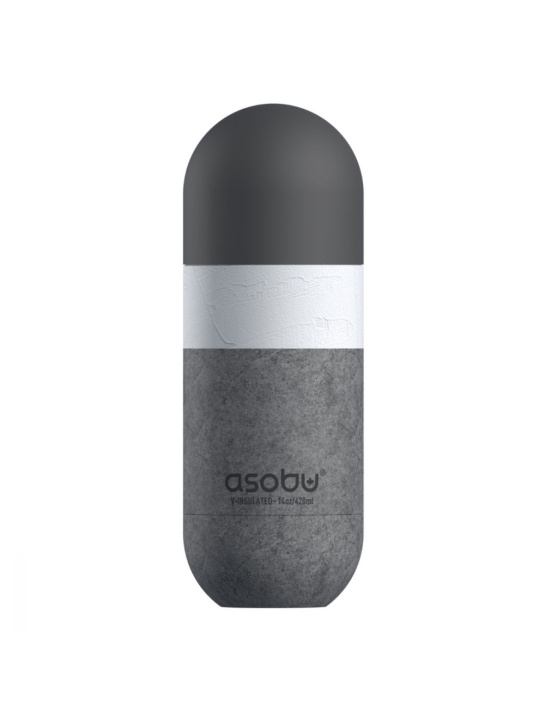 Asobu Orb juomapullo 400ml - betonilook - (84259105011) ryhmässä URHEILU, VAPAA-AIKA JA HARRASTUS / Ulkoilu / Termos- ja vesipullot @ TP E-commerce Nordic AB (C80659)