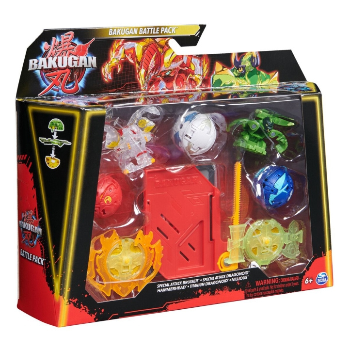 Bakugan 3.0 Taistelupakkaus - punainen ryhmässä LELUT, TUOTTEET LAPSILLE JA VAUVOILLE / Leikkikalut, Askartelu &Pelit / Lelut @ TP E-commerce Nordic AB (C80748)