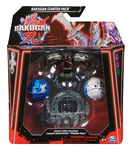 Bakugan Erikoishyökkäys Nillious, Titanium Dragonoid & Titanium Trox.. ryhmässä LELUT, TUOTTEET LAPSILLE JA VAUVOILLE / Leikkikalut, Askartelu &Pelit / Lelut @ TP E-commerce Nordic AB (C80751)