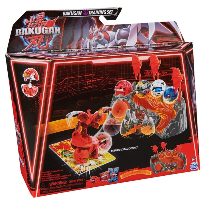 Bakugan 3.0 Harjoitussarja - Titanium Dragonoid ryhmässä LELUT, TUOTTEET LAPSILLE JA VAUVOILLE / Leikkikalut, Askartelu &Pelit / Lelut @ TP E-commerce Nordic AB (C80765)