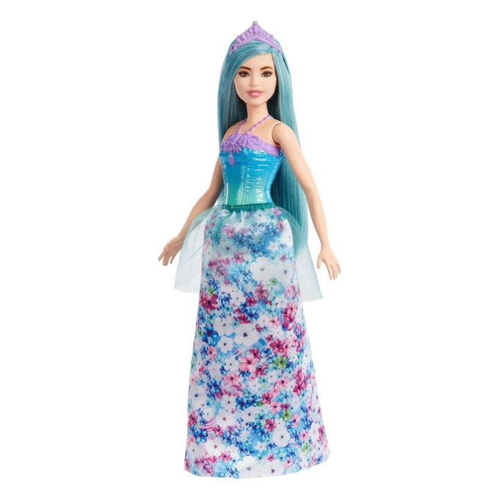 Barbie Dreamtopia Kuninkaallinen nukke - Teal hiukset (HGR16) ryhmässä LELUT, TUOTTEET LAPSILLE JA VAUVOILLE / Leikkikalut, Askartelu &Pelit / Nuket & Tarvikkeet @ TP E-commerce Nordic AB (C80799)