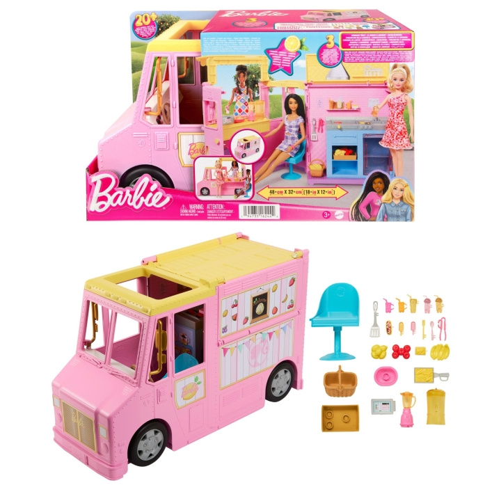 Barbie Limonadiauto 25 kpl (HPL71) ryhmässä LELUT, TUOTTEET LAPSILLE JA VAUVOILLE / Leikkikalut, Askartelu &Pelit / Nuket & Tarvikkeet @ TP E-commerce Nordic AB (C80807)