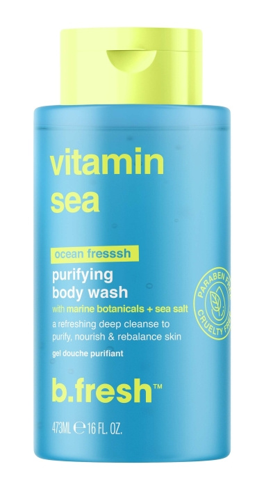 b.fresh Vitamin Sea ravitseva vartalopesu 473 ml ryhmässä KAUNEUS JA TERVEYS / Ihonhoito / Kehon hoito / Kylpy- ja suihkugeelit @ TP E-commerce Nordic AB (C80829)