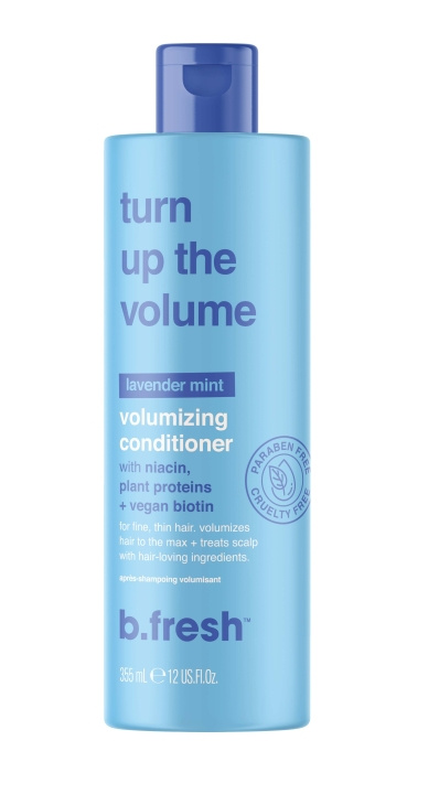 b.fresh Turn Up The Volume Volumizing Conditioner 355 ml ryhmässä KAUNEUS JA TERVEYS / Hiukset &Stailaus / Hiustenhoito / Hoitoaine @ TP E-commerce Nordic AB (C80842)