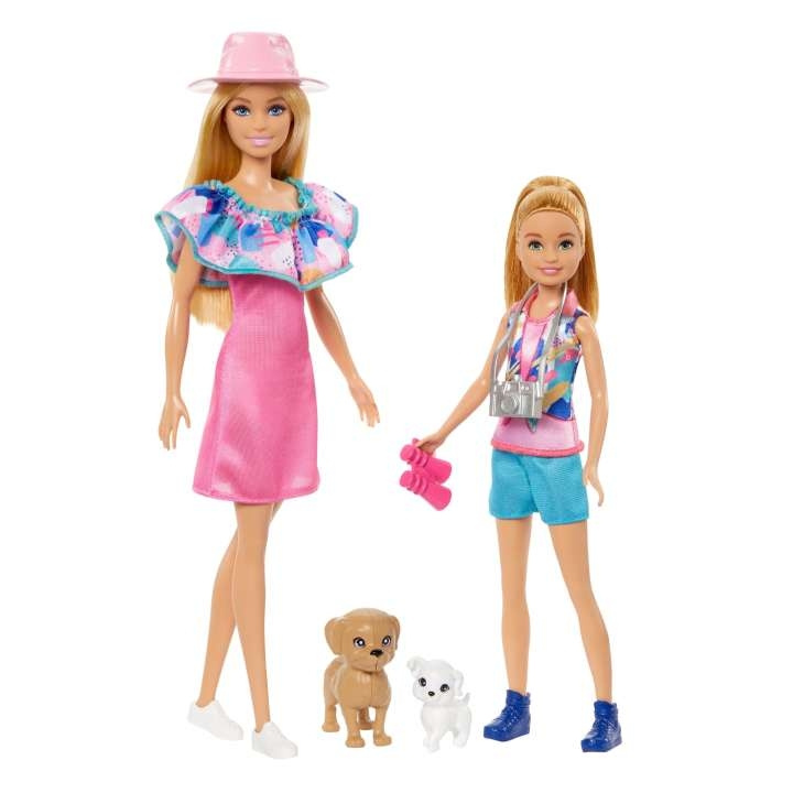 Barbie Stacie & Barbie Nukkesetti ja 2 lemmikkiä (HRM09) ryhmässä LELUT, TUOTTEET LAPSILLE JA VAUVOILLE / Leikkikalut, Askartelu &Pelit / Nuket & Tarvikkeet @ TP E-commerce Nordic AB (C80859)