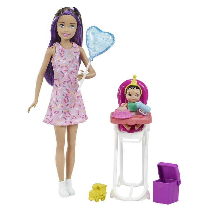 Barbie Skipper Babysitters nukke ja leikkisetti - syöttötuoli 1 (GRP40) ryhmässä LELUT, TUOTTEET LAPSILLE JA VAUVOILLE / Leikkikalut, Askartelu &Pelit / Nuket & Tarvikkeet @ TP E-commerce Nordic AB (C80863)