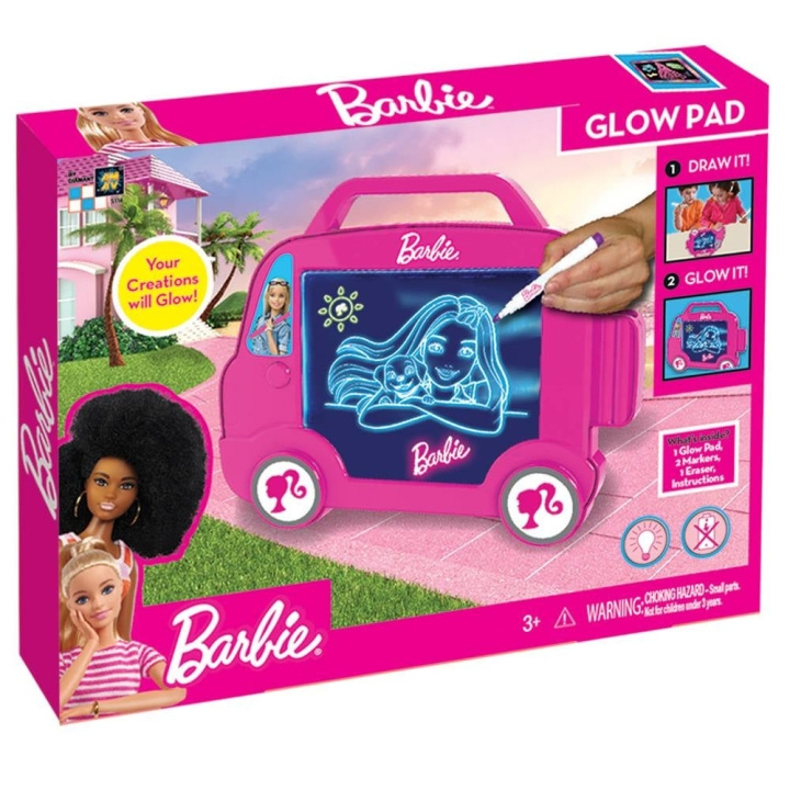 Barbie Piirustuspöytä - Hehkutustaulu (AM-5114) ryhmässä LELUT, TUOTTEET LAPSILLE JA VAUVOILLE / Leikkikalut, Askartelu &Pelit / Piirrä ja laske @ TP E-commerce Nordic AB (C80885)