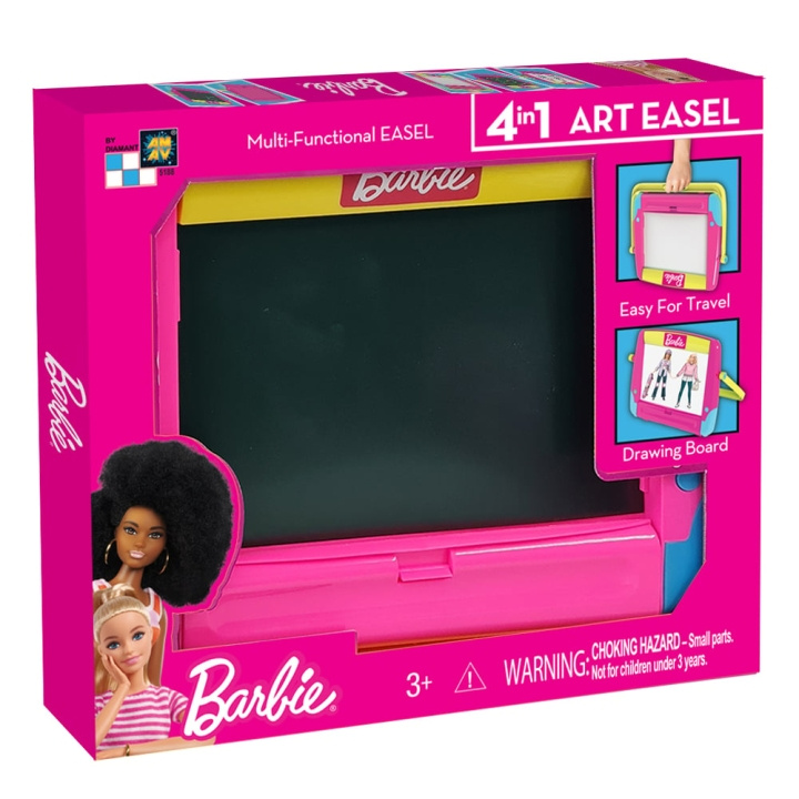 Barbie Piirtopöytä ja piirtoalusta - 4 in 1 taidepöytä (AM-5188) ryhmässä LELUT, TUOTTEET LAPSILLE JA VAUVOILLE / Leikkikalut, Askartelu &Pelit / Piirrä ja laske @ TP E-commerce Nordic AB (C80888)