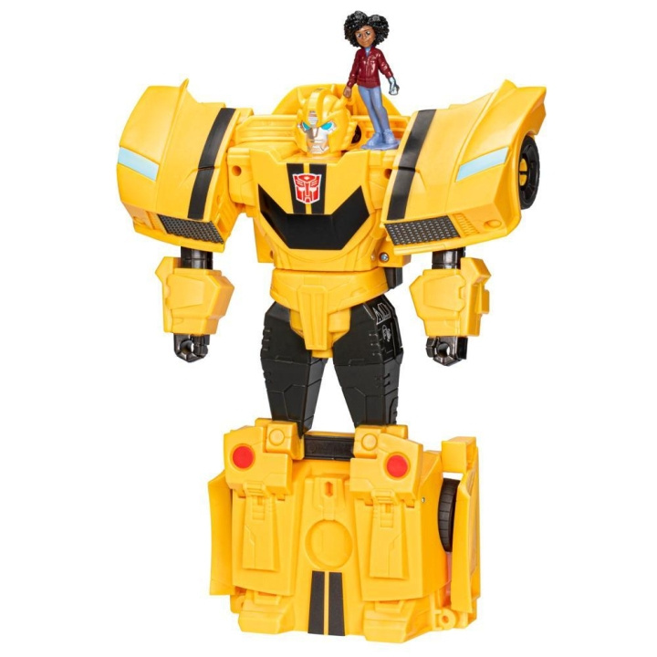 Transformers Earthspark Spinchanger - Bumblebee (F7662) ryhmässä LELUT, TUOTTEET LAPSILLE JA VAUVOILLE / Leikkikalut, Askartelu &Pelit / Figuurit & miniatyyrit @ TP E-commerce Nordic AB (C80980)