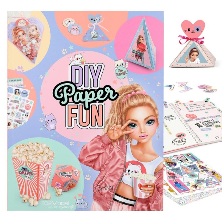 TOPModel DIY Paperin hauska kirja CUTIE STAR - (412581) ryhmässä LELUT, TUOTTEET LAPSILLE JA VAUVOILLE / Leikkikalut, Askartelu &Pelit / Käsityöt @ TP E-commerce Nordic AB (C80987)