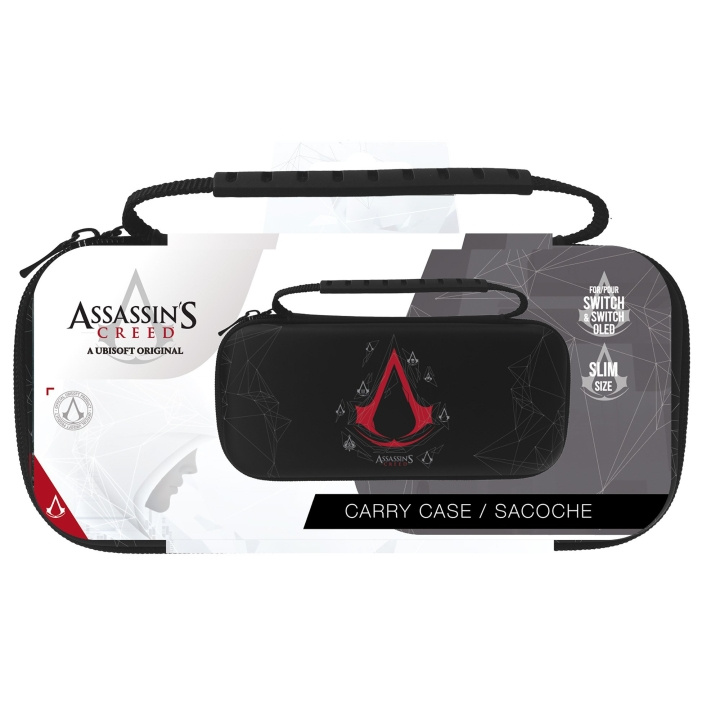 Trade Invaders Assassin\'s Creed - kantolaukku - Slim - Switch ryhmässä KODINELEKTRONIIKKA / Pelikonsolit & Tarvikkeet / Nintendo Switch / Tarvikkeet @ TP E-commerce Nordic AB (C81126)