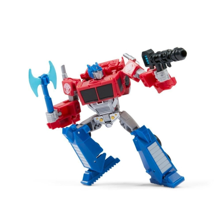 Transformers Earthspark Deluxe - Optimus Prime (F6735) ryhmässä LELUT, TUOTTEET LAPSILLE JA VAUVOILLE / Leikkikalut, Askartelu &Pelit / Figuurit & miniatyyrit @ TP E-commerce Nordic AB (C81254)