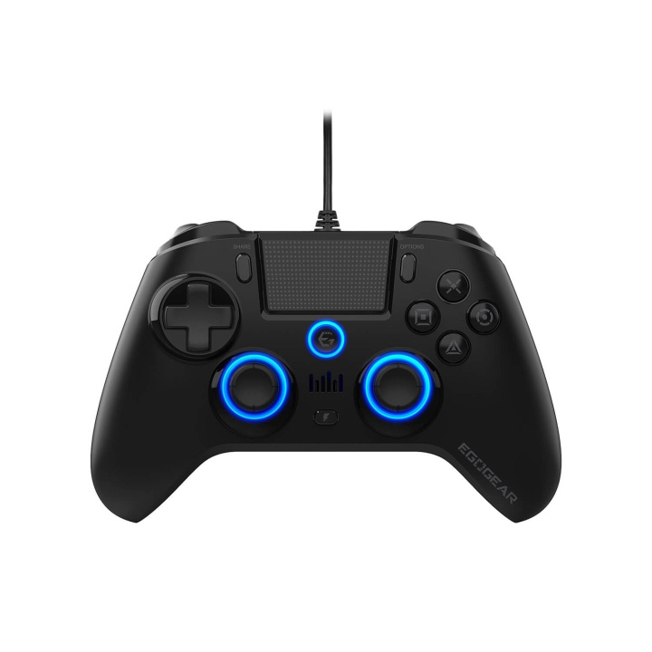 EgoGear Controller SC10 Black Wired USB for PS4 ryhmässä KODINELEKTRONIIKKA / Pelikonsolit & Tarvikkeet / Sony PlayStation 4 @ TP E-commerce Nordic AB (C81316)