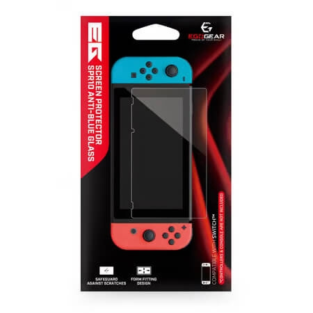 EgoGear Screen Protector SPR10 Anti-blue Glass for NSW ryhmässä KODINELEKTRONIIKKA / Pelikonsolit & Tarvikkeet / Nintendo Switch / Tarvikkeet @ TP E-commerce Nordic AB (C81321)